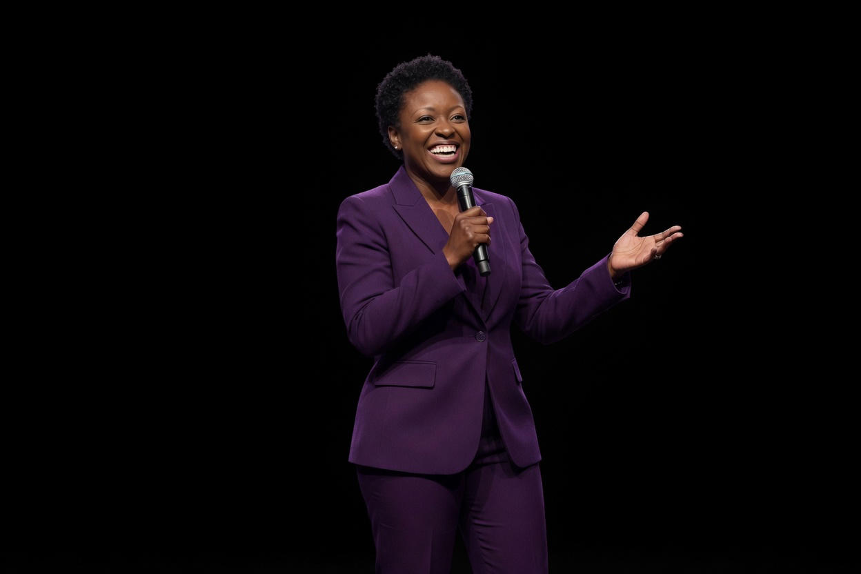 Tanya D. Powell, candid portrait